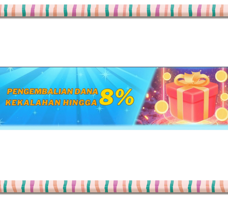 Pengembalian Dana Kekalahan Hingga 8%
